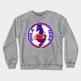 Defunct Philadelphia Fever Soccer Mascot Crewneck Sweatshirt